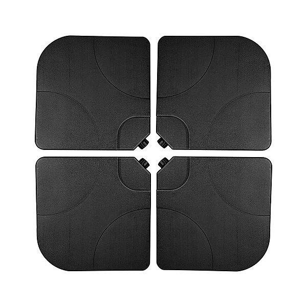 4-teilige robuste, freitragende, versetzte Sonnenschirmbasis - 12U03C