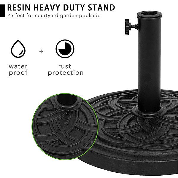 Freistehender Marktschirm für den Außenbereich - 12U03J