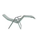 Stahl-Lounge-Sessel mit gebogenen Armlehnen - 11D14A