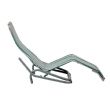 Stahl-Lounge-Sessel mit gebogenen Armlehnen - 11D14A