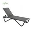 Outdoor-Sonnenliege mit W-förmigem Aluminiumgestell - 11D25B
