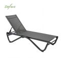 Outdoor-Sonnenliege mit W-förmigem Aluminiumgestell - 11D25B