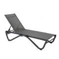 Outdoor-Sonnenliege mit W-förmigem Aluminiumgestell - 11D25B