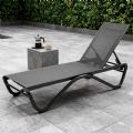 Outdoor-Sonnenliege mit W-förmigem Aluminiumgestell - 11D25B