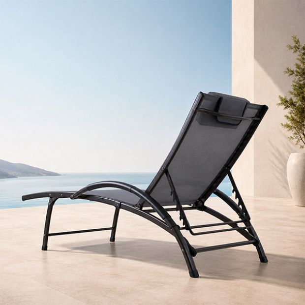Großhandel mit verstellbaren Sonnenliegen für den Außenbereich zur Ausstattung von Pool-Terrassen - 11D25I