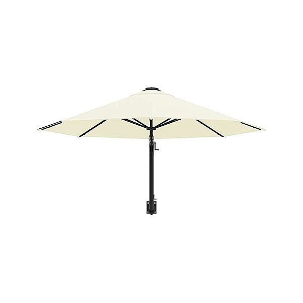 10ft wandmontierten Terrassenschirm mit Metallstangen Großhandel - 11U02D