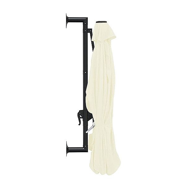 10ft wandmontierten Terrassenschirm mit Metallstangen Großhandel - 11U02D