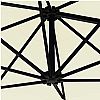 10ft wandmontierten Terrassenschirm mit Metallstangen Großhandel - 11U02D